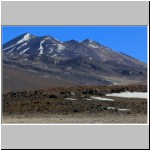 Andengipfel in der Nähe der Laguna Verde, Bolivien