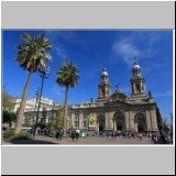Kathedrale am Plaza de Armas, Santiago de Chile