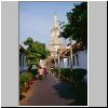 Bangkok - Wat Arun, der Hauptprang - Blick aus westlicher Richtung
