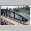 Kanchanaburi - die Br&uuml;cke am River Kwai