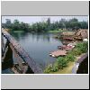 Kanchanaburi - die Br&uuml;cke am River Kwai