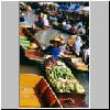 Damnoen Saduak - "schwimmender Markt", verschiedene Boote