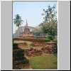 Sukhothai - die Ruinen von Wat Mahathat, eine Stupa