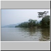 "Goldenes Dreieck" (Sob Ruak) - Bootsfahrt auf dem Mekong-Fluß, der laotische Ufer