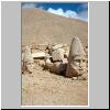 Nemrut Dag - die Westterrasse; König Antiochos I. und Zeus