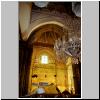 Konya - im Mevlana-Kloster, unten der Schrein von Mevlana