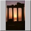 Side - der Apollo-Tempel beim Sonnenuntergang