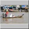 Mekong-Delta - der schwimmende Markt in Cai Rang