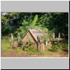 ein Grab der Jarai-Minderheit im Plei Fun-Dorf bei Pleiku