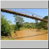 typische Hängebrücke, Kon Tum-Provinz