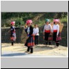 unterwegs in der Provinz Lai Chau - Frauen der Flower-Hmong